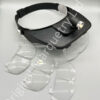 Headband Magnifier - With Directional Light & 4 Lenses - T180
