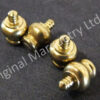 Brass Turned Feet - Ø12mm - BTF12 - Image 2