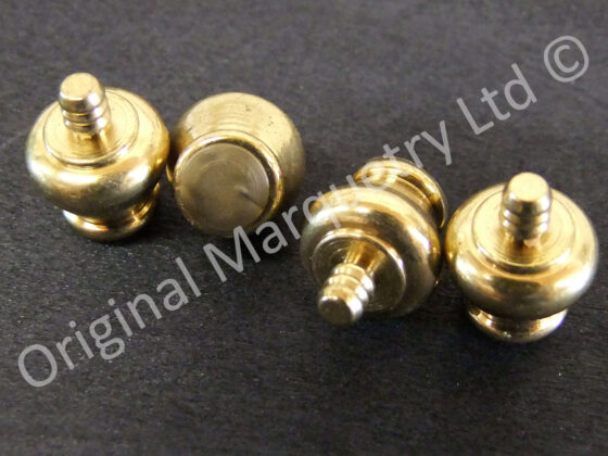 Brass Turned Feet - Ø14mm - BTF14