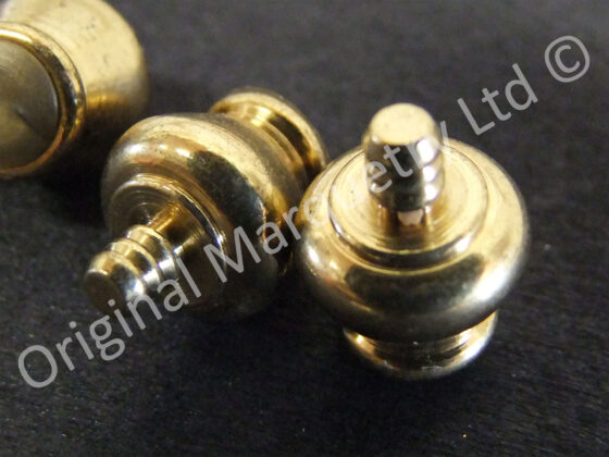 Brass Turned Feet - Ø14mm - BTF14 - Image 2