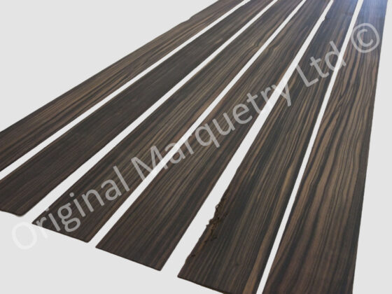 Ebony Macassar Wood Veneer Saw Cut 1.5mm