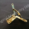 Brass Plated Quadrant Hinges - FB10P - Image 2
