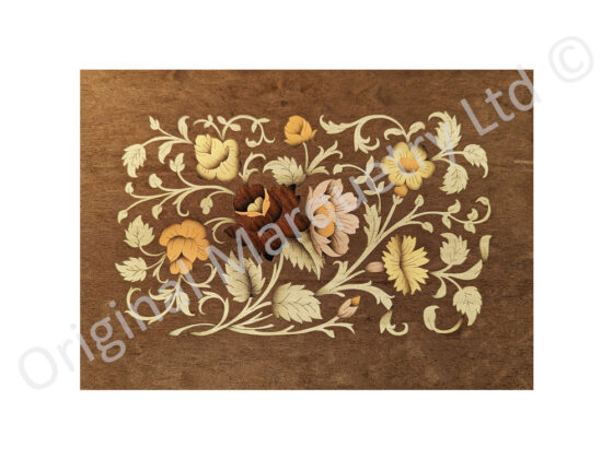 Marquetry Floral Panels - M1