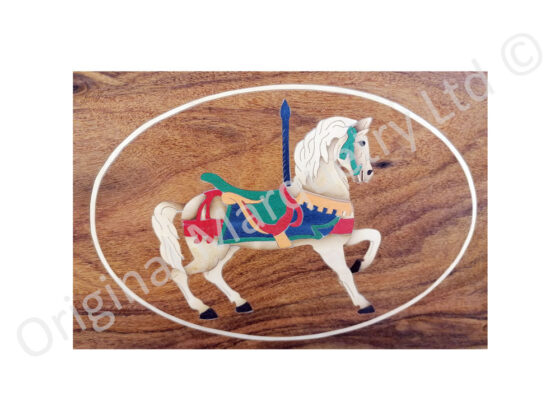 Marquetry Horse Panels - M11