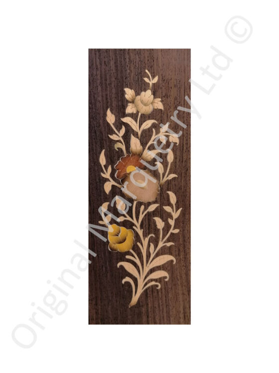 M45 - Marquetry Floral Panel
