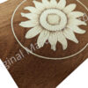Inlay Marquetry Round Sunflower - M62 - Image 2