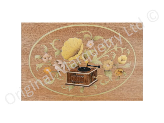 Marquetry Gramophone Panels - M8