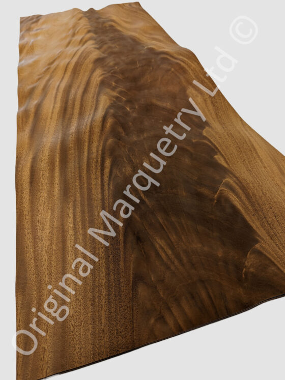Mahogany Flame Curl Wood Veneer