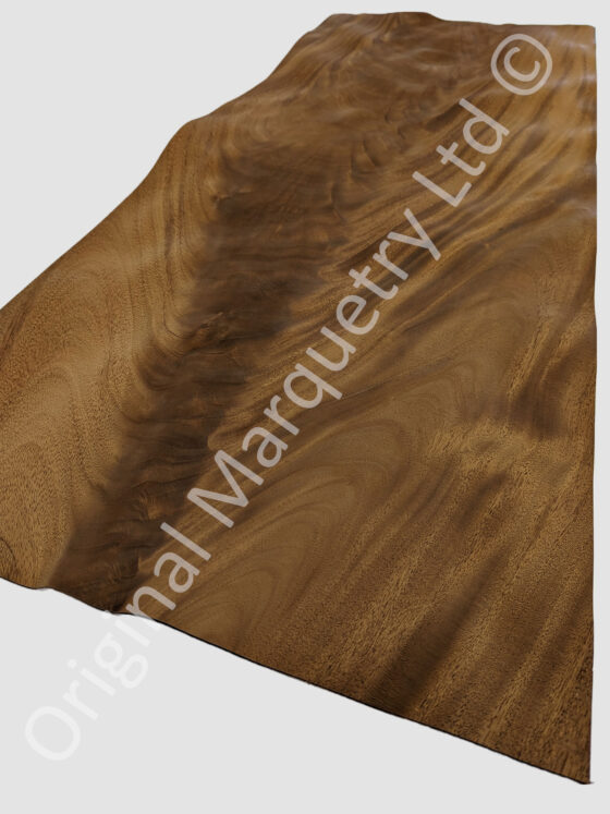 Mahogany Flame Curl Wood Veneer - Image 2
