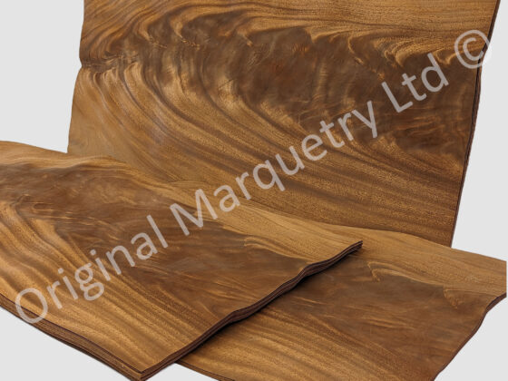 Mahogany Flame Curl Wood Veneer - Image 5