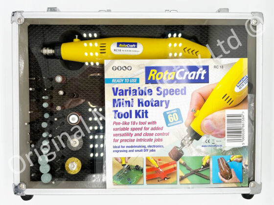 Rotacraft RC18 Variable Speed Rotary Tool Kit - Image 2
