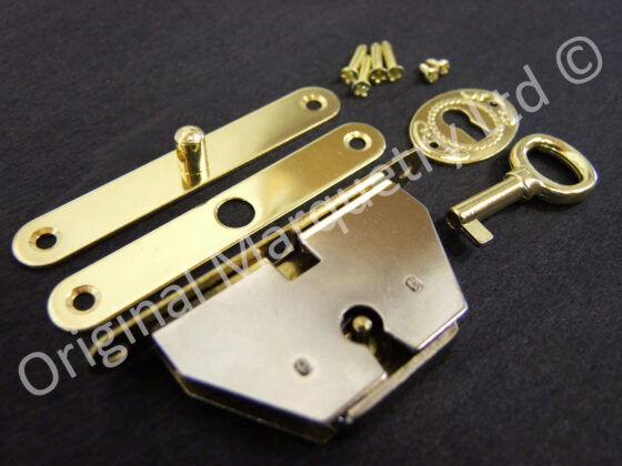 Brass Box Locks - 63 x 28mm - SO9