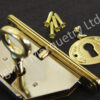 Brass Box Locks - 63 x 28mm - SO9 - Image 2
