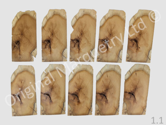Yew Tree Oyster Wood Veneer 1.5mm