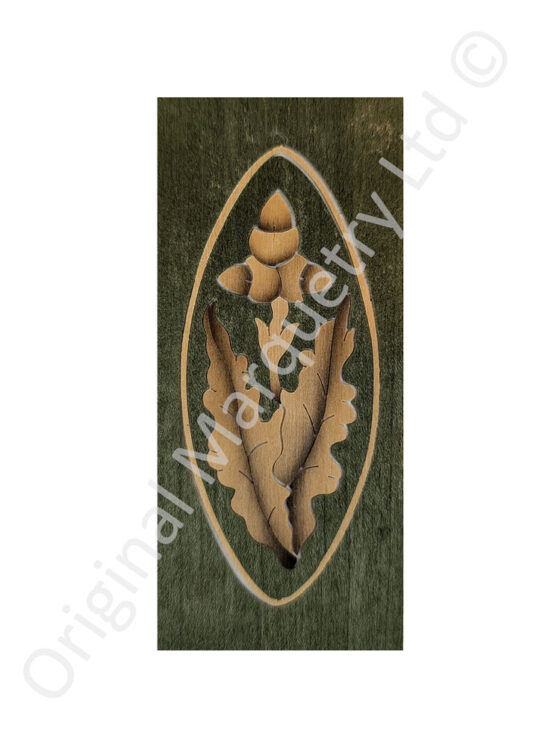 A6 - Marquetry Acorn Panel
