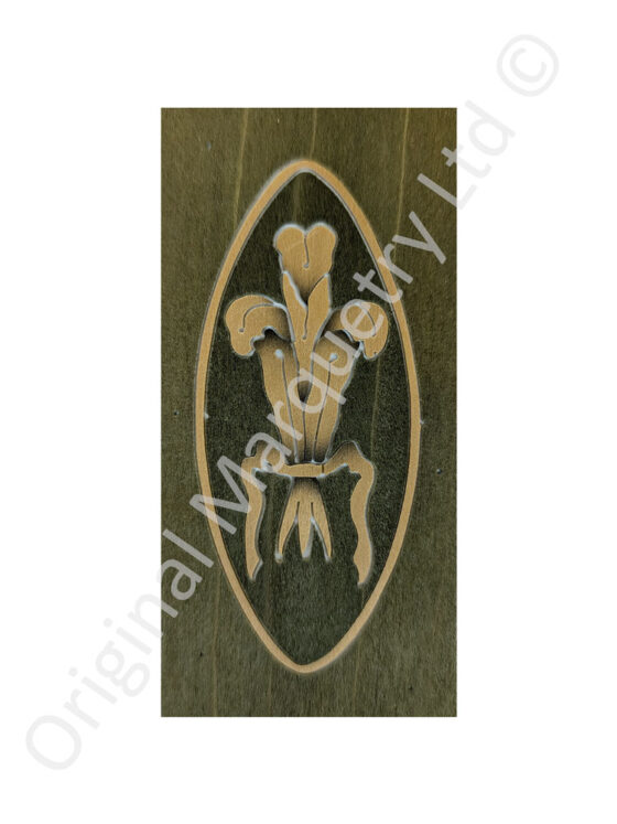 Inlay Marquetry Feathers - A7