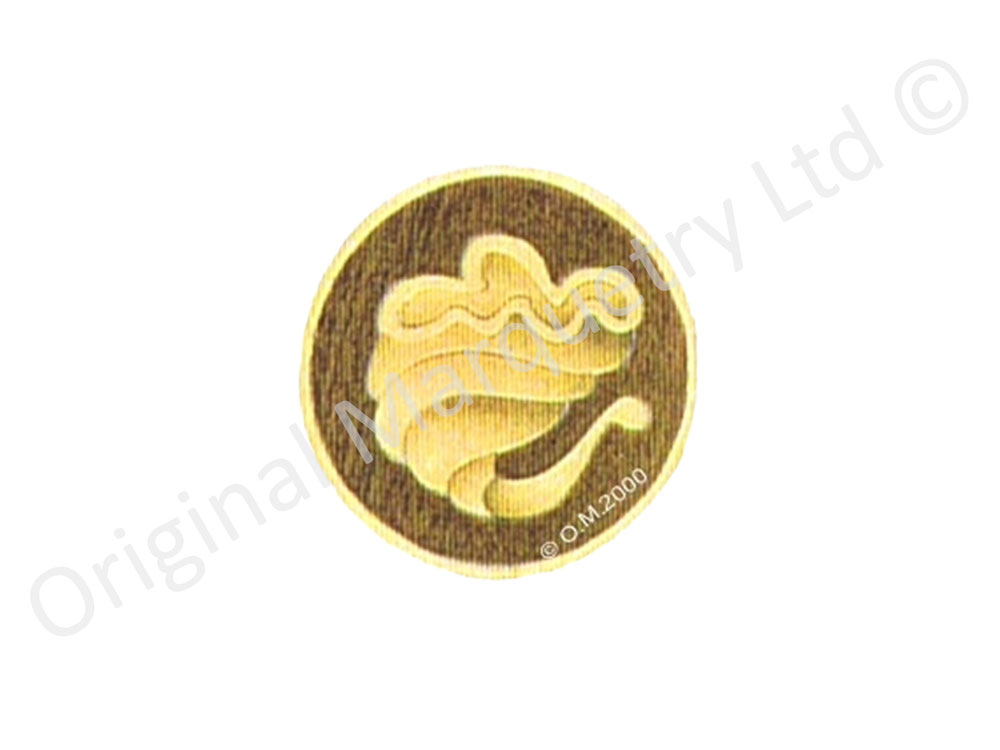 Inlay Marquetry Round Shells - A9