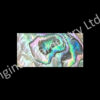 Abalone Blanks, More Blue - 42 x 22 x 1.5mm