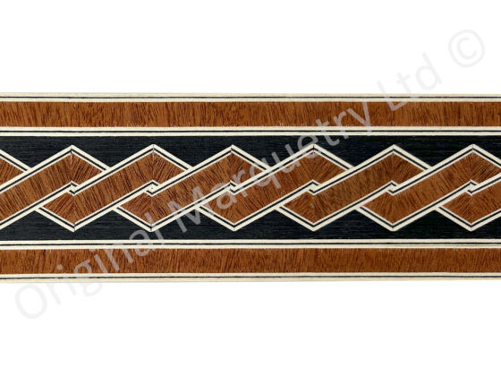 Diamond Wide Inlay Bandings 52mm x 1mm x 100cm - B132