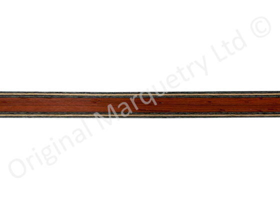 Padauk Inlay Bandings 7mm x 1mm x 100cm - B31