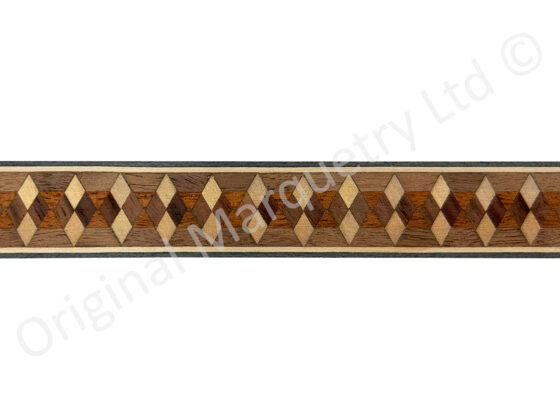Diamond Inlay Bandings 20mm x 1mm x 100cm - B63