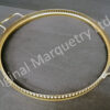 Circular Brass Tray Surrounds - BTSC
