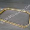 Hexagonal Brass Tray Surrounds - BTSH