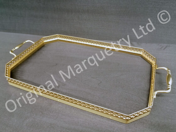 Hexagonal Brass Tray Surrounds - BTSH