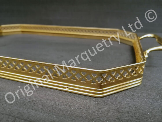 Hexagonal Brass Tray Surrounds - BTSH - Image 3