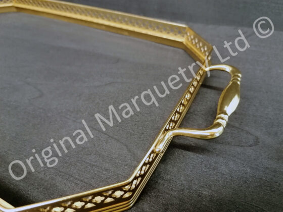 Hexagonal Brass Tray Surrounds - BTSH - Image 2