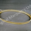 Oval Brass Tray Surrounds - BTSO