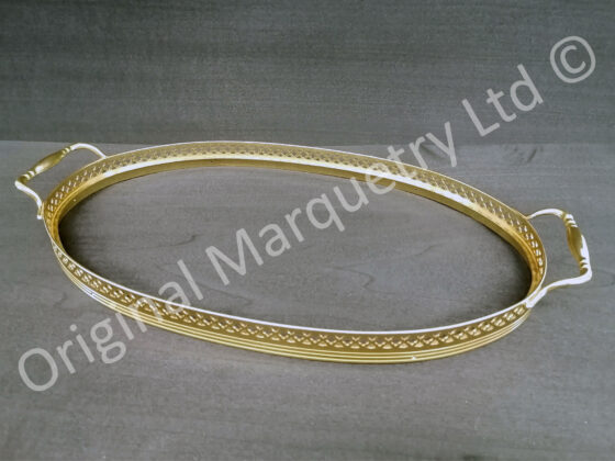 Oval Brass Tray Surrounds - BTSO
