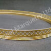Oval Brass Tray Surrounds - BTSO - Image 3
