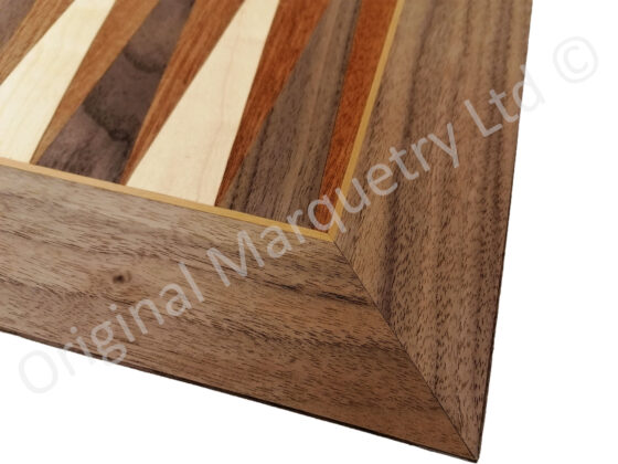 Wood Veneer Backgammon Boards 20" - Image 2