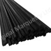 Black Square Lines 1mm x 1mm x 100cm