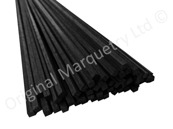 Black Square Lines 3.4mm x 3.4mm x 100cm