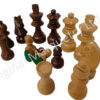 Chess Pieces made from Solid Maple & Rosewood - 65mm x 25mm - Image 2