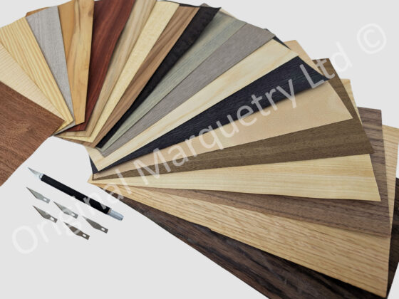 Deluxe Wood Veneer Packs - Large - 20 Leaves - Image 2