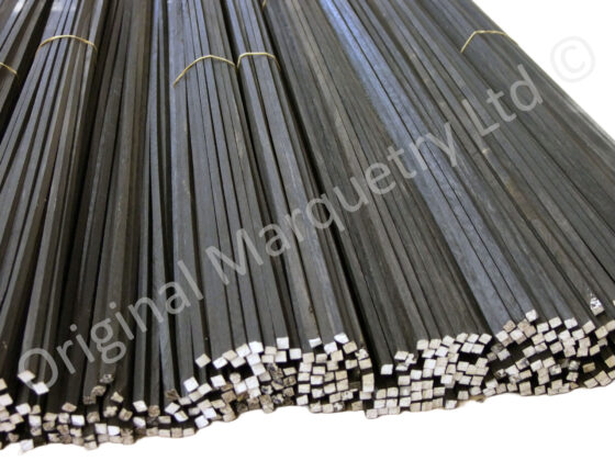 Ebony Square Lines 1.8mm x 1.8mm