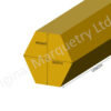 Inlay Brass Strips Hexagonal - Image 2
