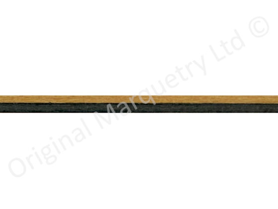 Boxwood & Black Flat Lines 2mm x 1mm x 100cm - L1