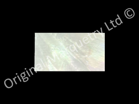 White Mother of Pearl Blanks - 43 x 24 x 1.5mm