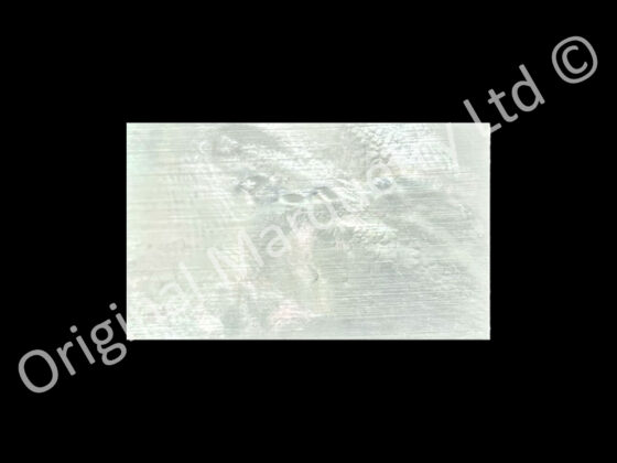 White Mother of Pearl Blanks - 50 x 30 x 1.5mm