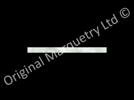 White Mother of Pearl Inlay Shell Bandings - 50 x 4.0 x 1.5mm