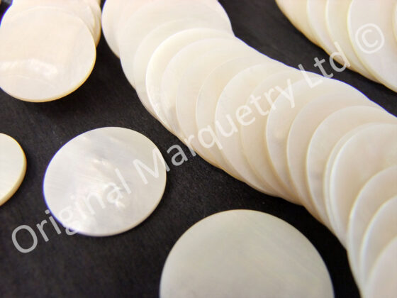 White Mother of Pearl Dots - Image 2