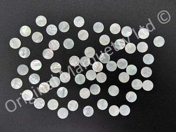 White Mother of Pearl Dots