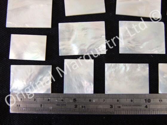 White Mother of Pearl Blanks Packs - No. 1 - Image 2