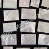 White Mother of Pearl Blanks Packs - No. 1