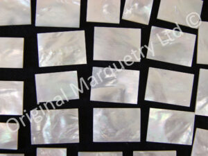 White Mother of Pearl Blanks Packs - No. 1