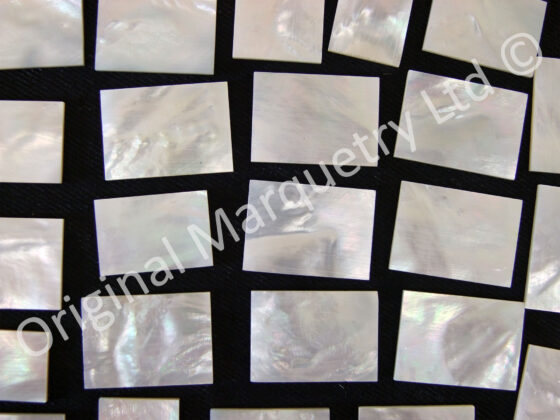 White Mother of Pearl Blanks Packs - No. 1